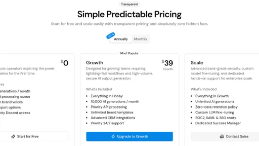 Block - Pricing